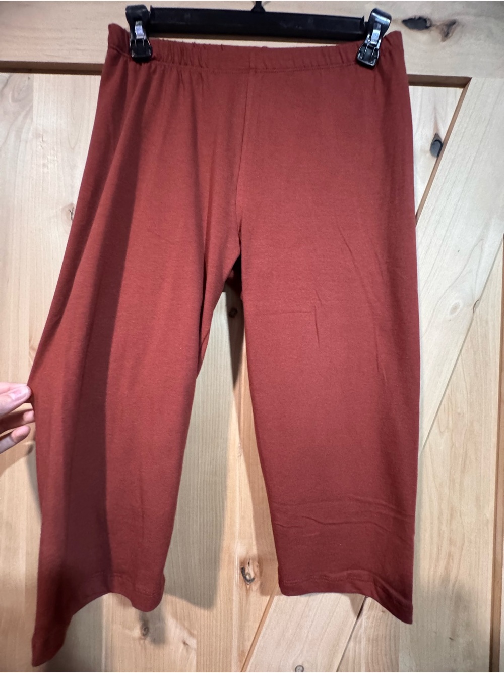 Zenana capri legging Rust Stretch Pants